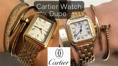 dupe for cartier watch|look alike cartier watches.